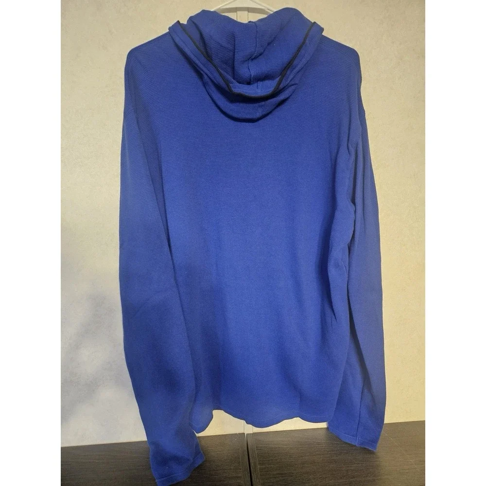 Men's Polo Ralph Lauren Sleepwear Hoodie‎ Pullover Long Sleeve Blue Size XL